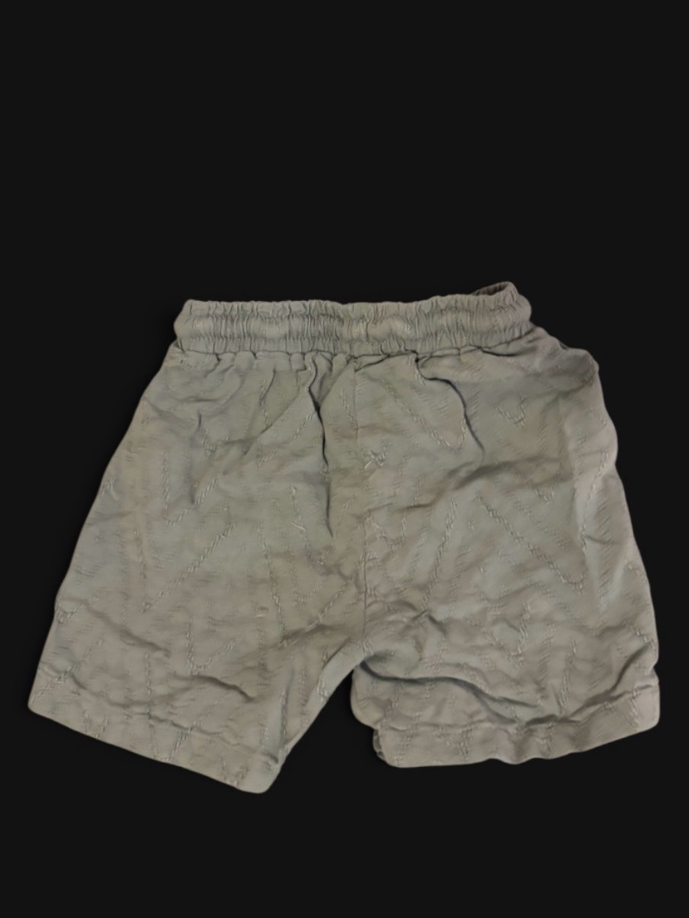 Ara Light Gray Quilted Athletic Shorts
